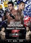 Ufc Fight Night 32: Belfort Vs Henderson